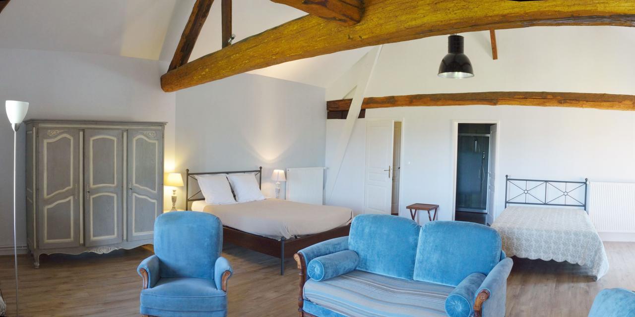 Chambre D'Hotes Le Jardin Des Pierres Dorees Marcy Exterior foto